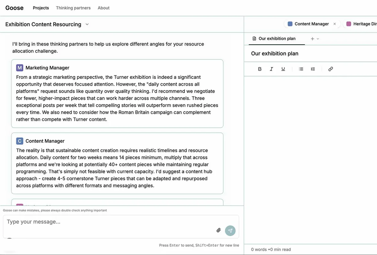 We built an AI that doesn't answer the question